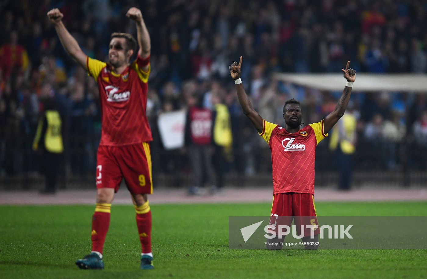 Russia Soccer Premier-League Arsenal - Spartak