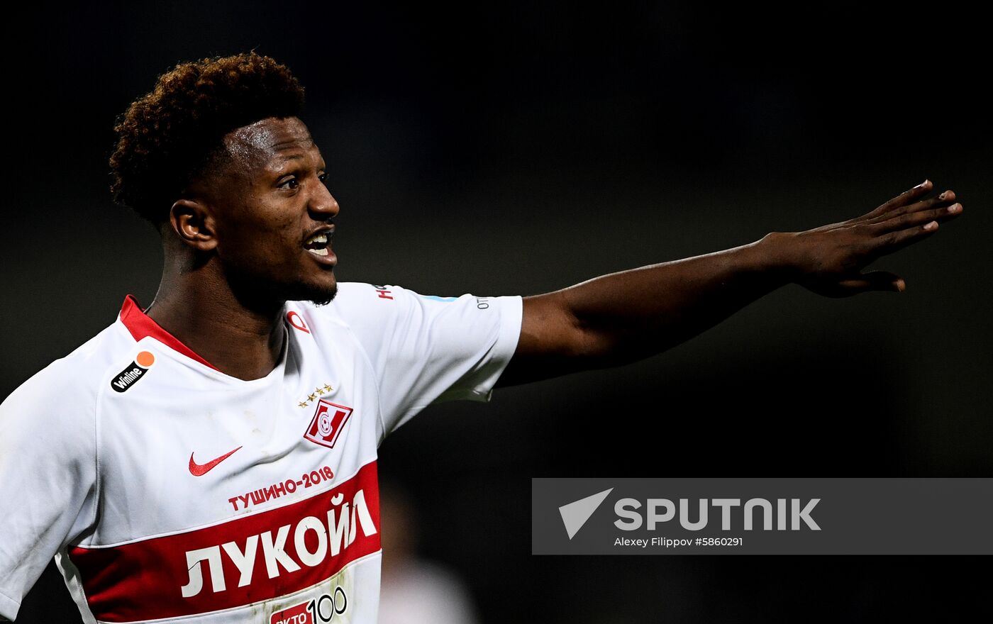 Russia Soccer Premier-League Arsenal - Spartak