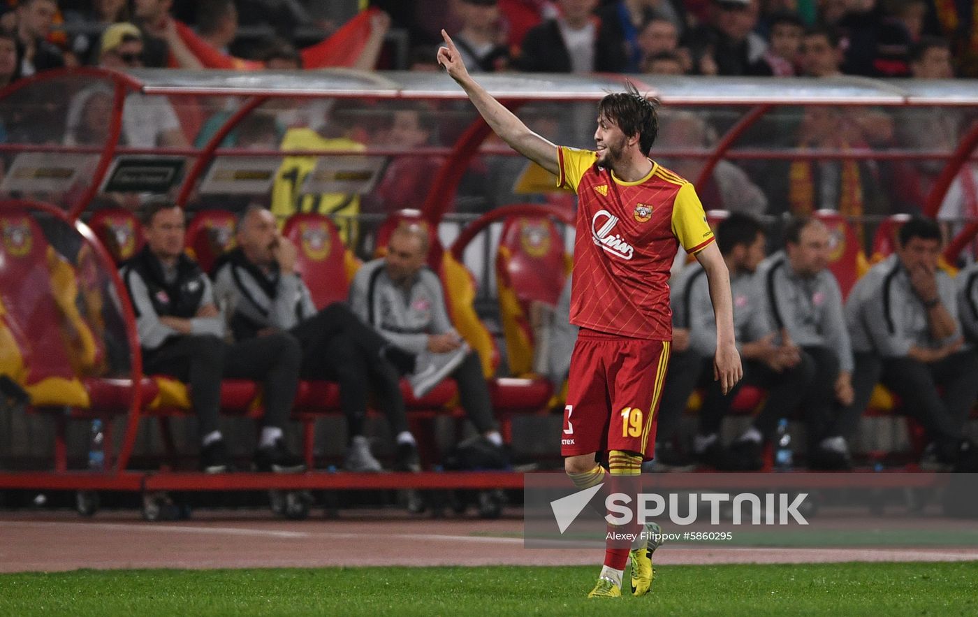 Russia Soccer Premier-League Arsenal - Spartak