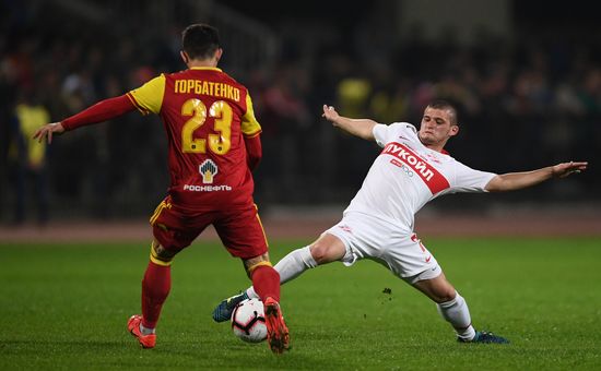 Russia Soccer Premier-League Arsenal - Spartak