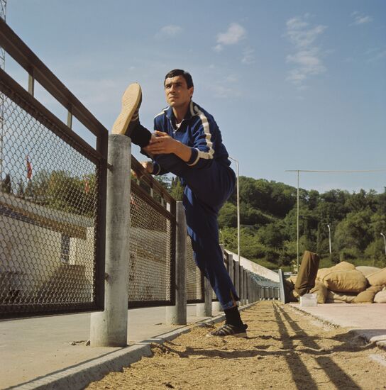 Track-and-field athlete Valery Skvortsov