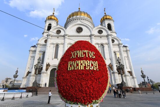 Russia Orthodox Easter Preparation
