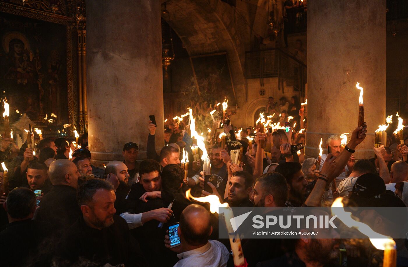 Israel Easter Holy Fire