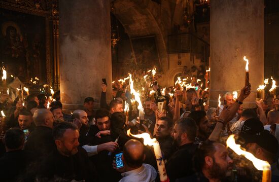 Israel Easter Holy Fire