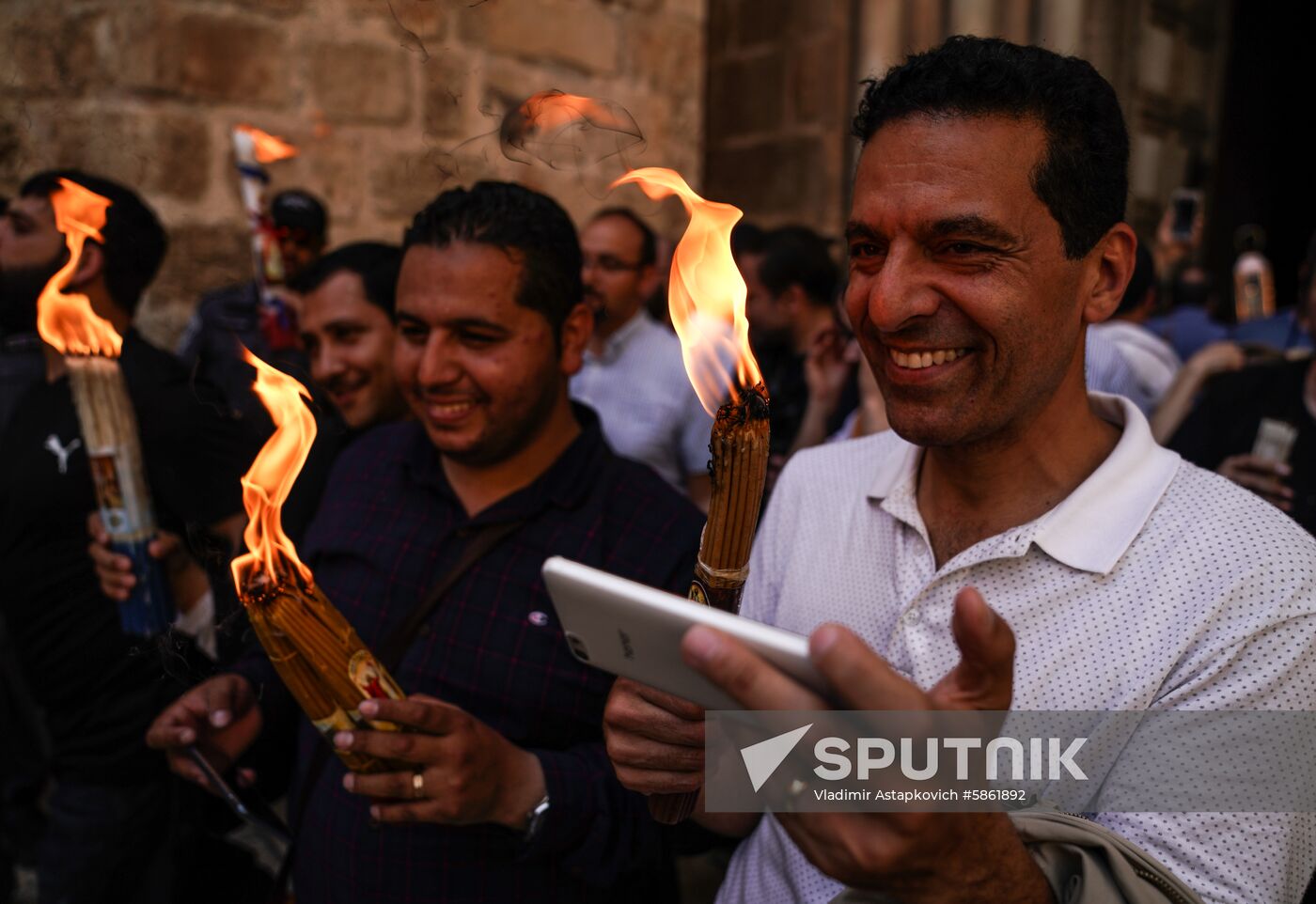 Israel Easter Holy Fire