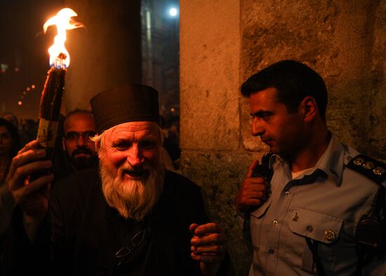 Israel Easter Holy Fire