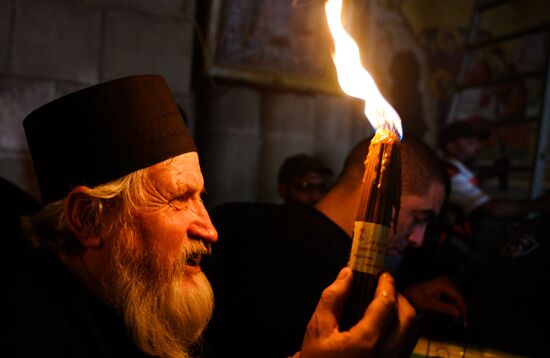 Israel Easter Holy Fire