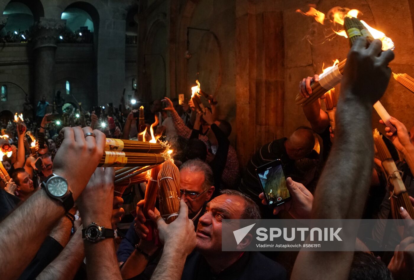 Israel Easter Holy Fire