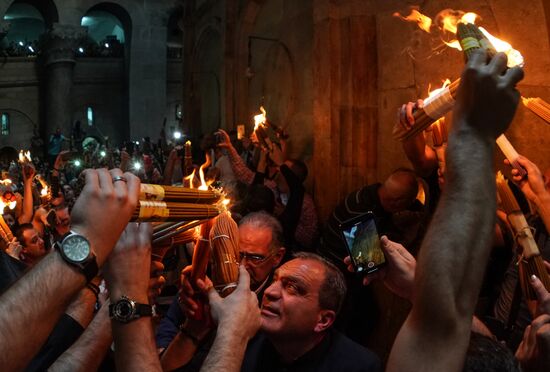 Israel Easter Holy Fire