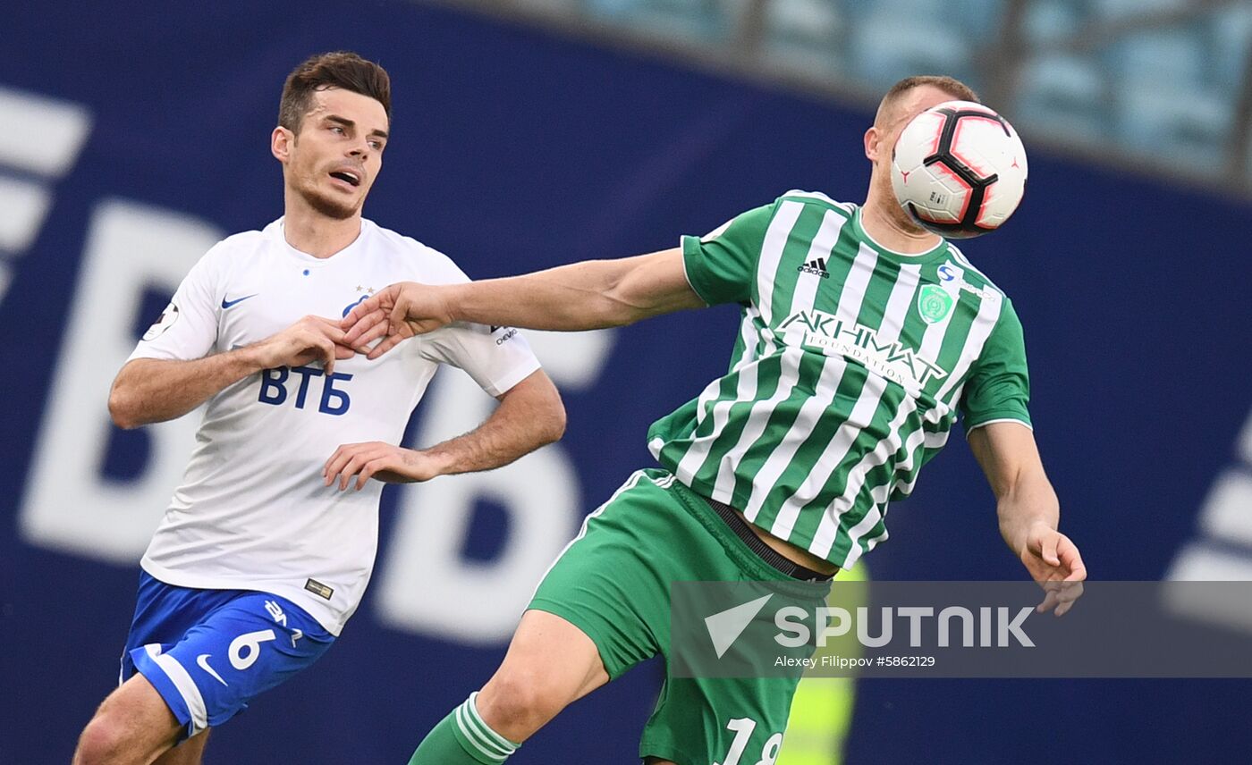 Russia Soccer Premier-League Dynamo - Akhmat