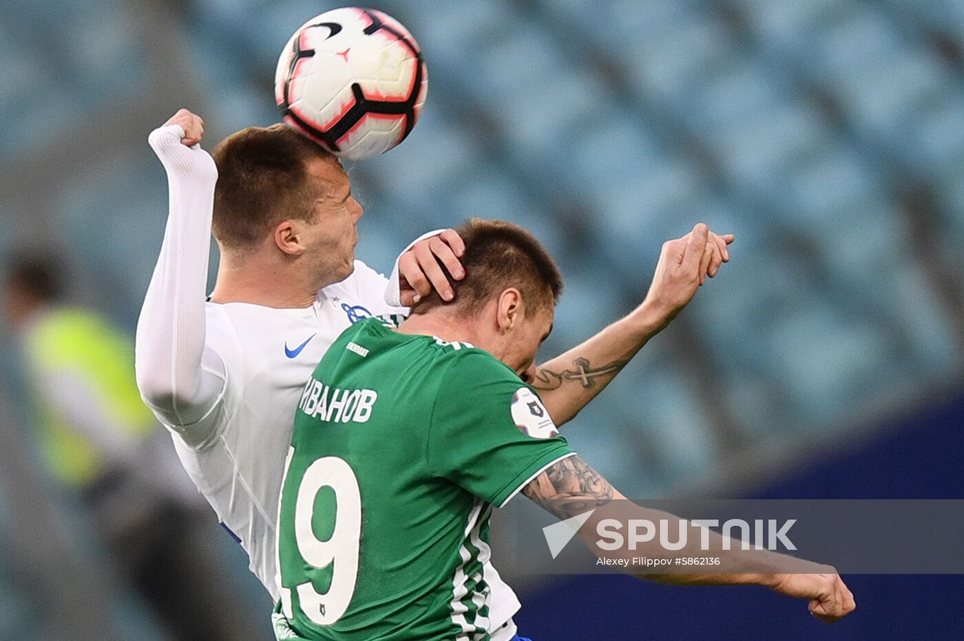 Russia Soccer Premier-League Dynamo - Akhmat