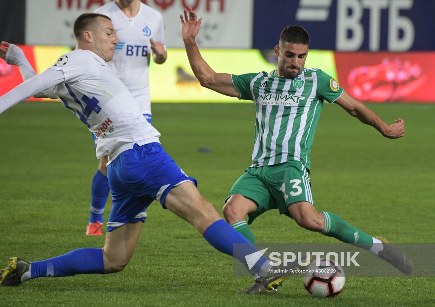 Russia Soccer Premier-League Dynamo - Akhmat
