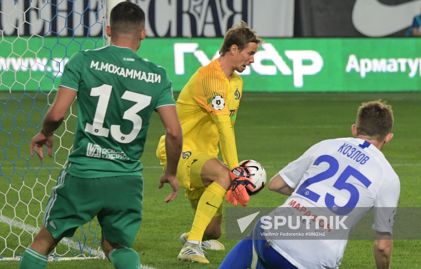 Russia Soccer Premier-League Dynamo - Akhmat