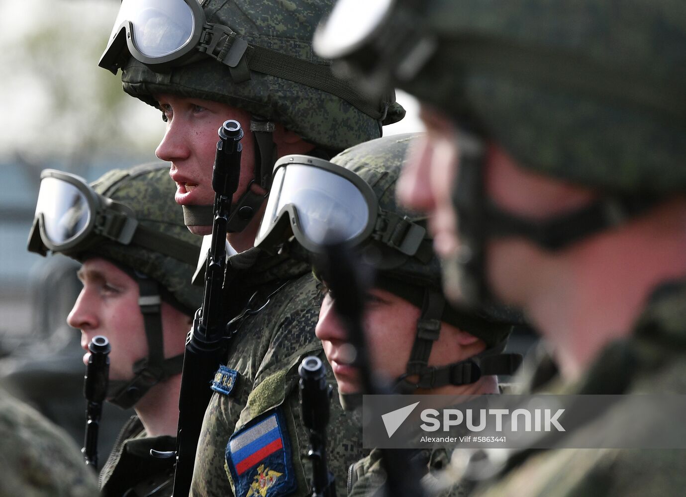 Russia Parade Rehearsal