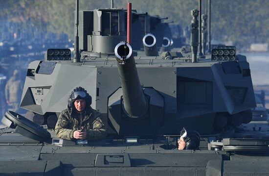 Russia Parade Rehearsal