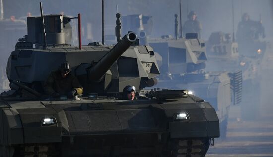 Russia Parade Rehearsal