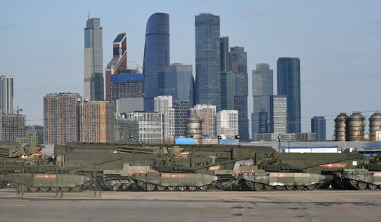 Russia Parade Rehearsal