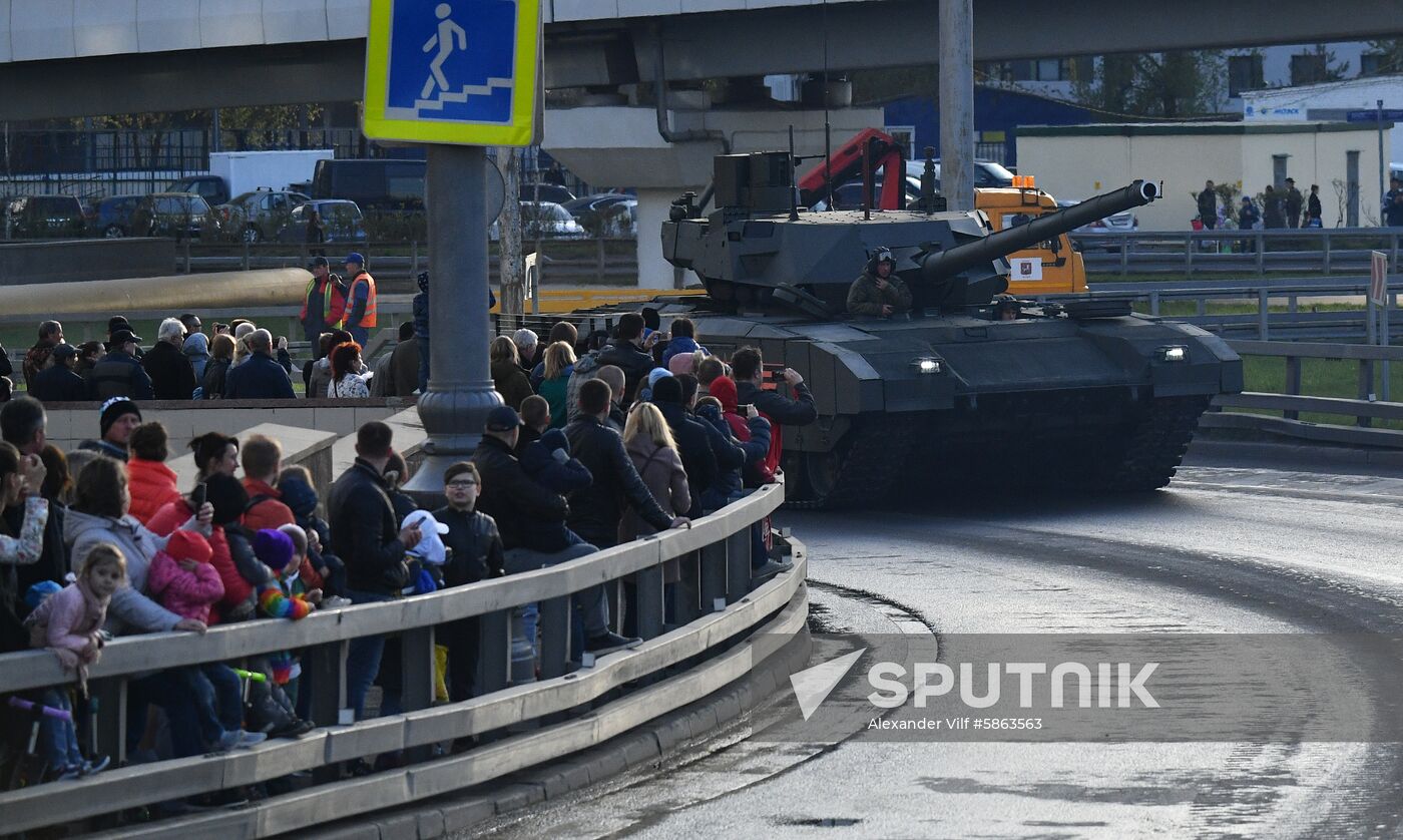 Russia Parade Rehearsal