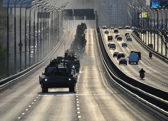 Russia Parade Rehearsal