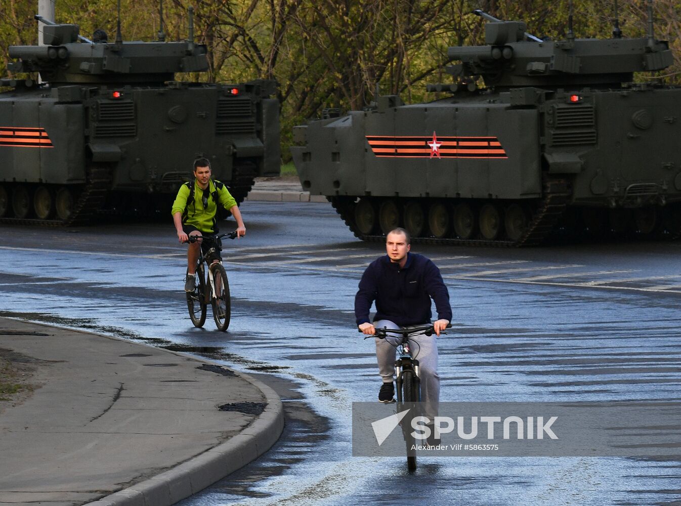 Russia Parade Rehearsal