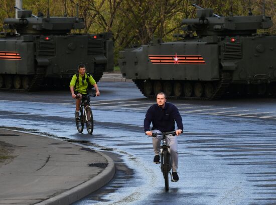 Russia Parade Rehearsal