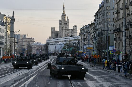 Russia Parade Rehearsal