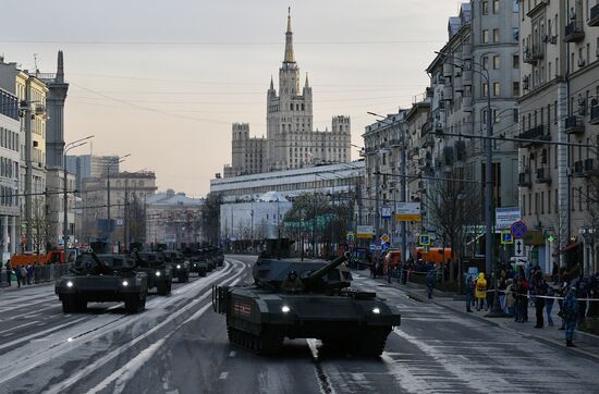 Russia Parade Rehearsal