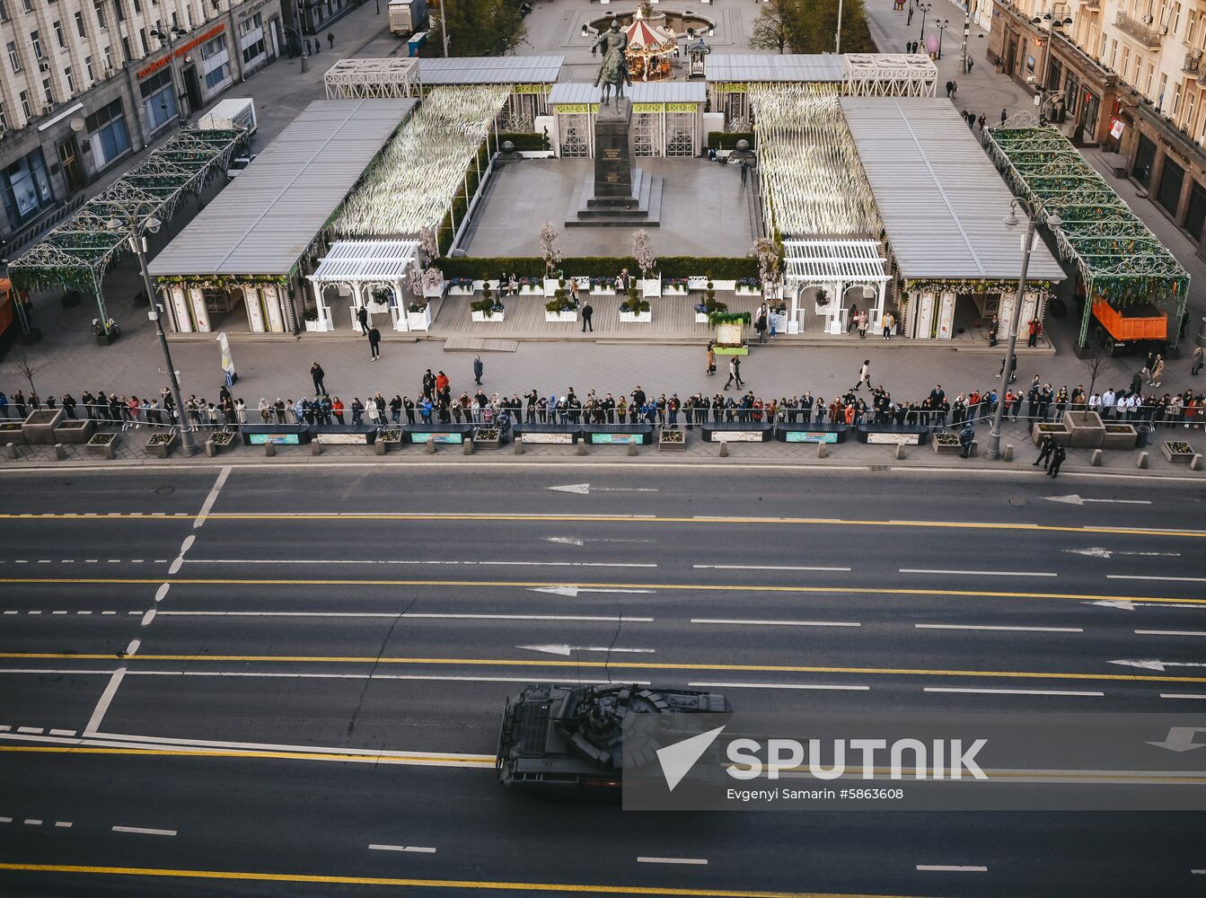 Russia Parade Rehearsal