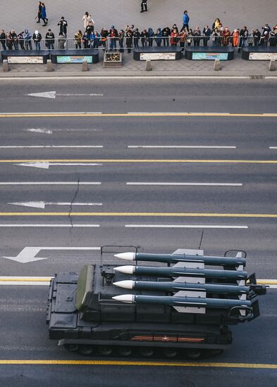 Russia Parade Rehearsal