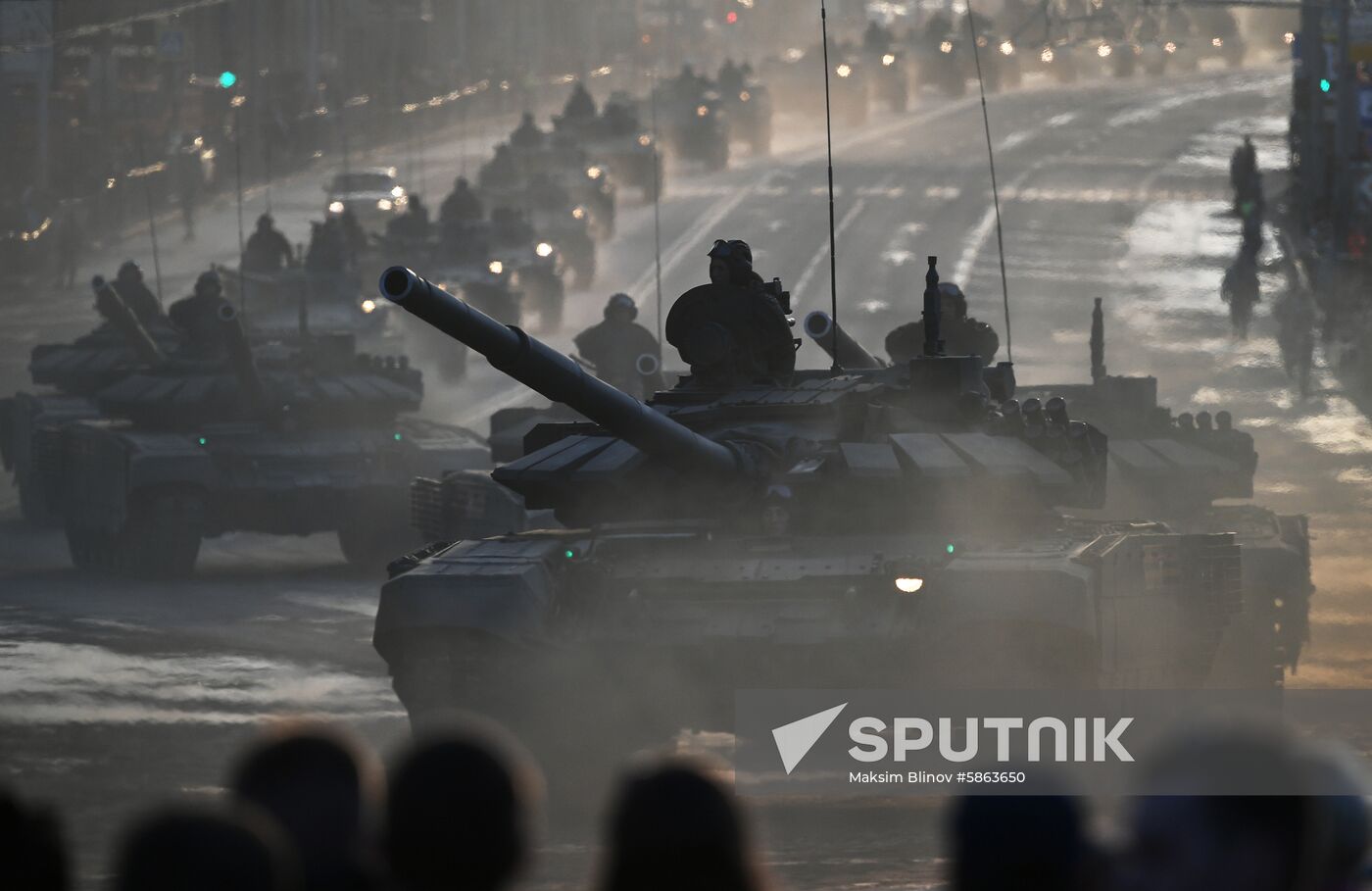 Russia Parade Rehearsal