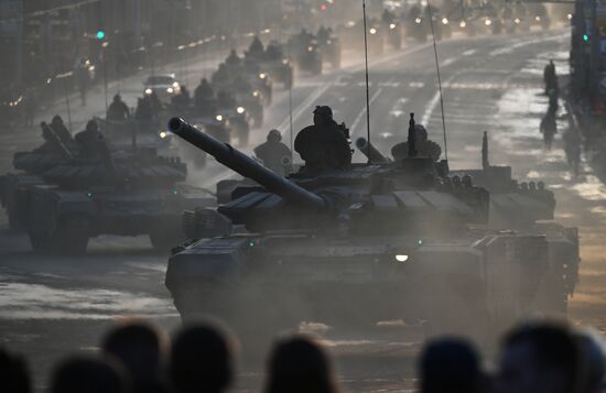 Russia Parade Rehearsal