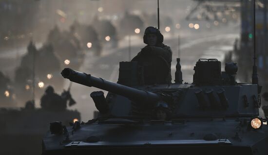 Russia Parade Rehearsal