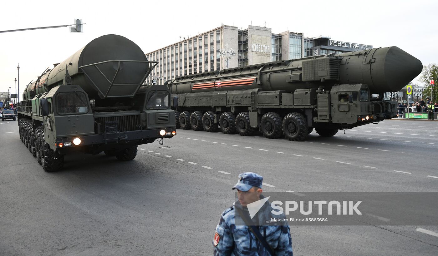 Russia Parade Rehearsal