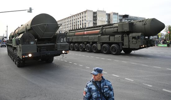 Russia Parade Rehearsal