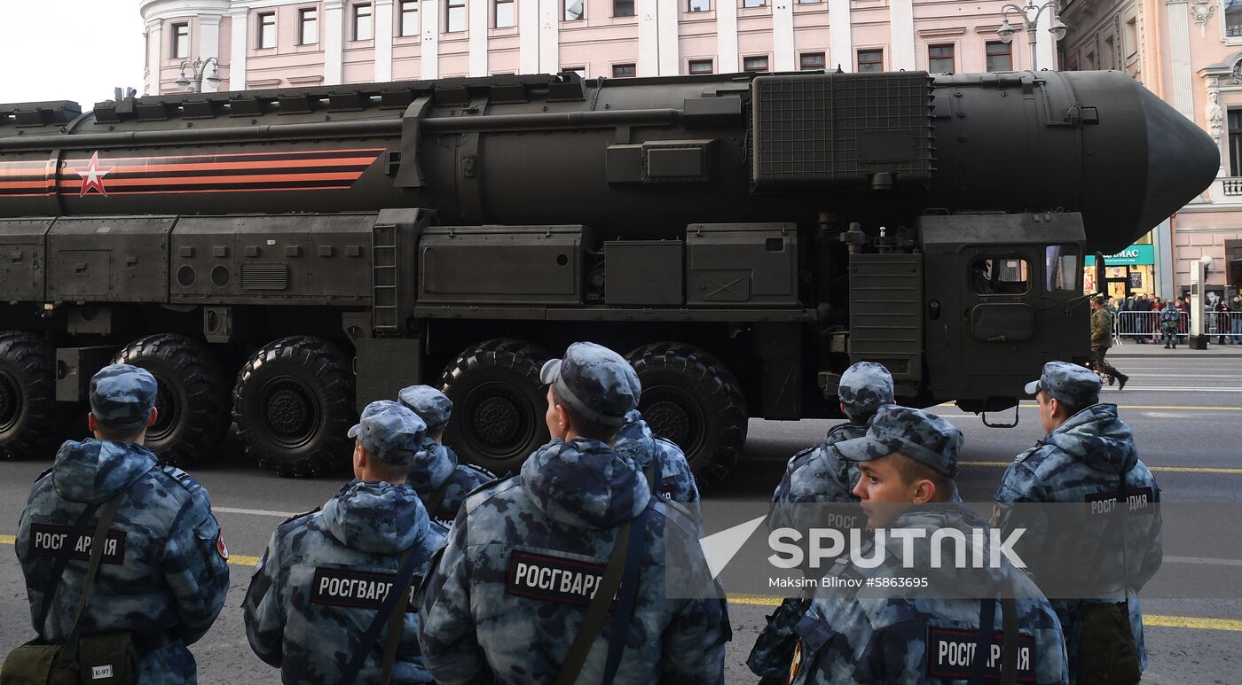 Russia Parade Rehearsal