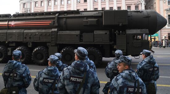 Russia Parade Rehearsal