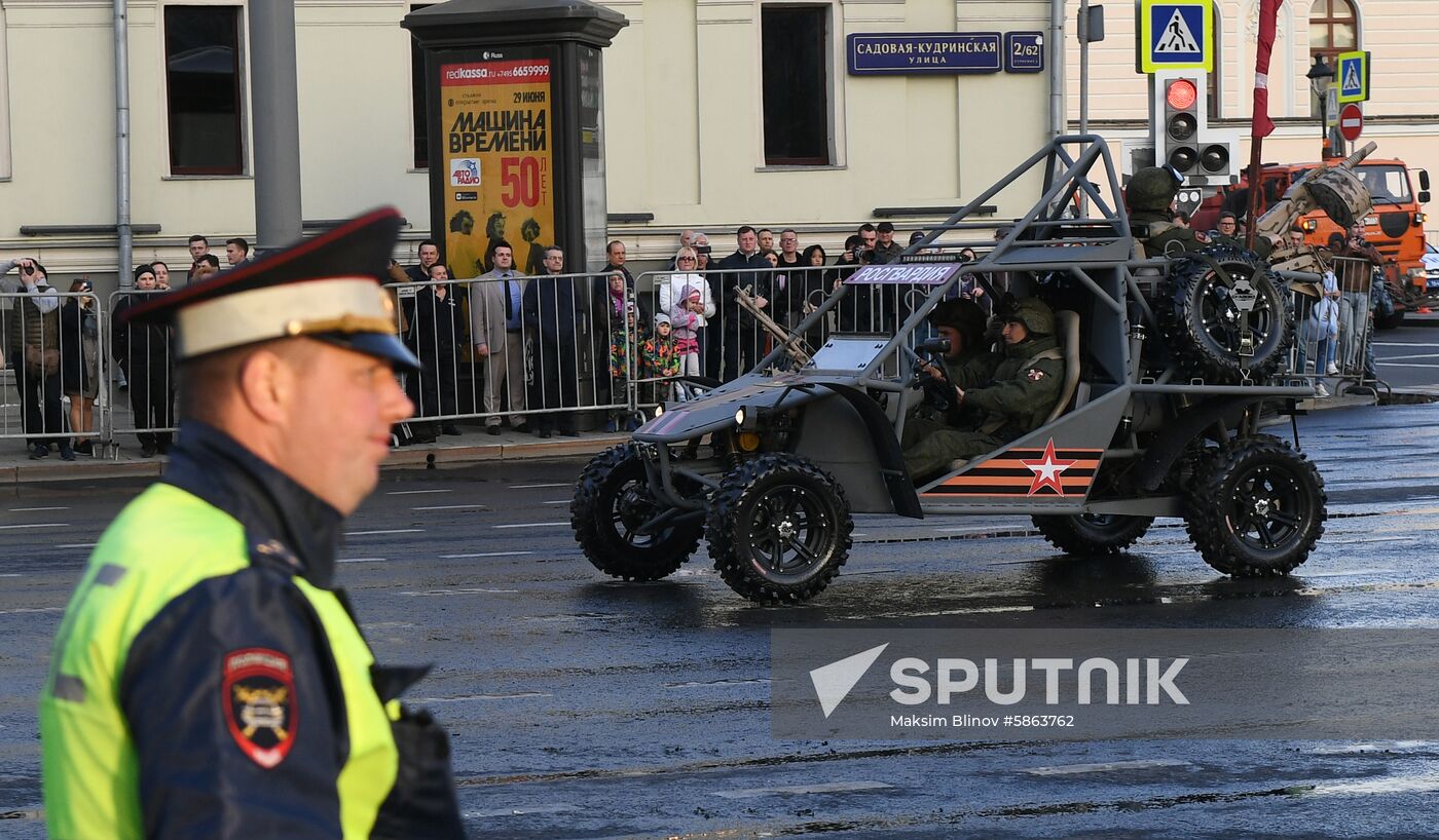 Russia Parade Rehearsal