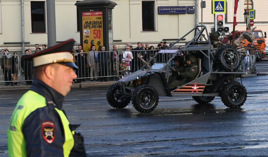 Russia Parade Rehearsal