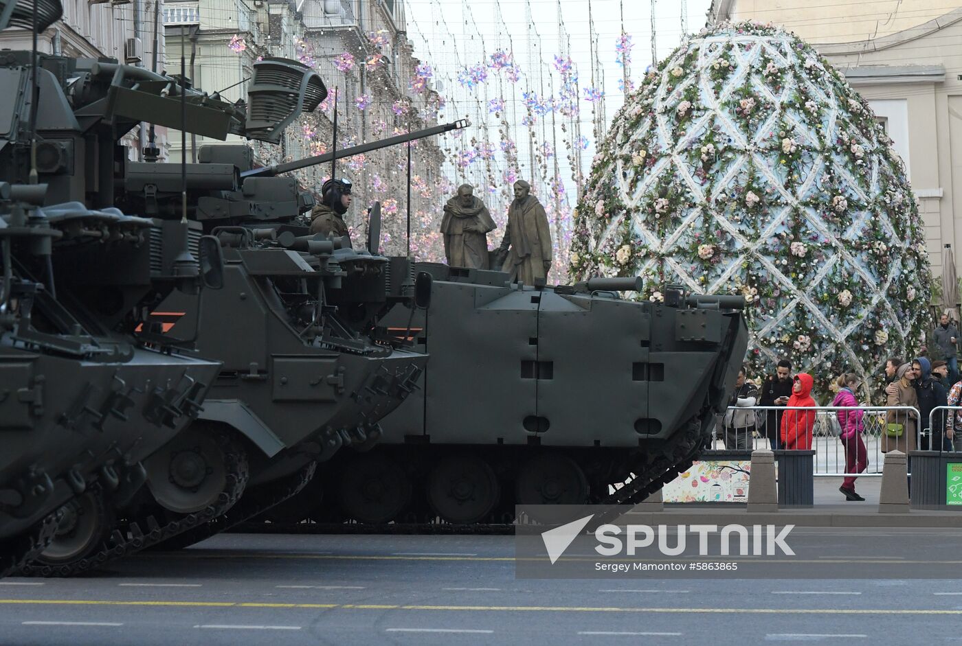 Russia Parade Rehearsal