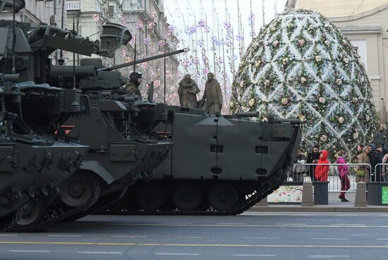 Russia Parade Rehearsal