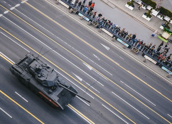 Russia Parade Rehearsal