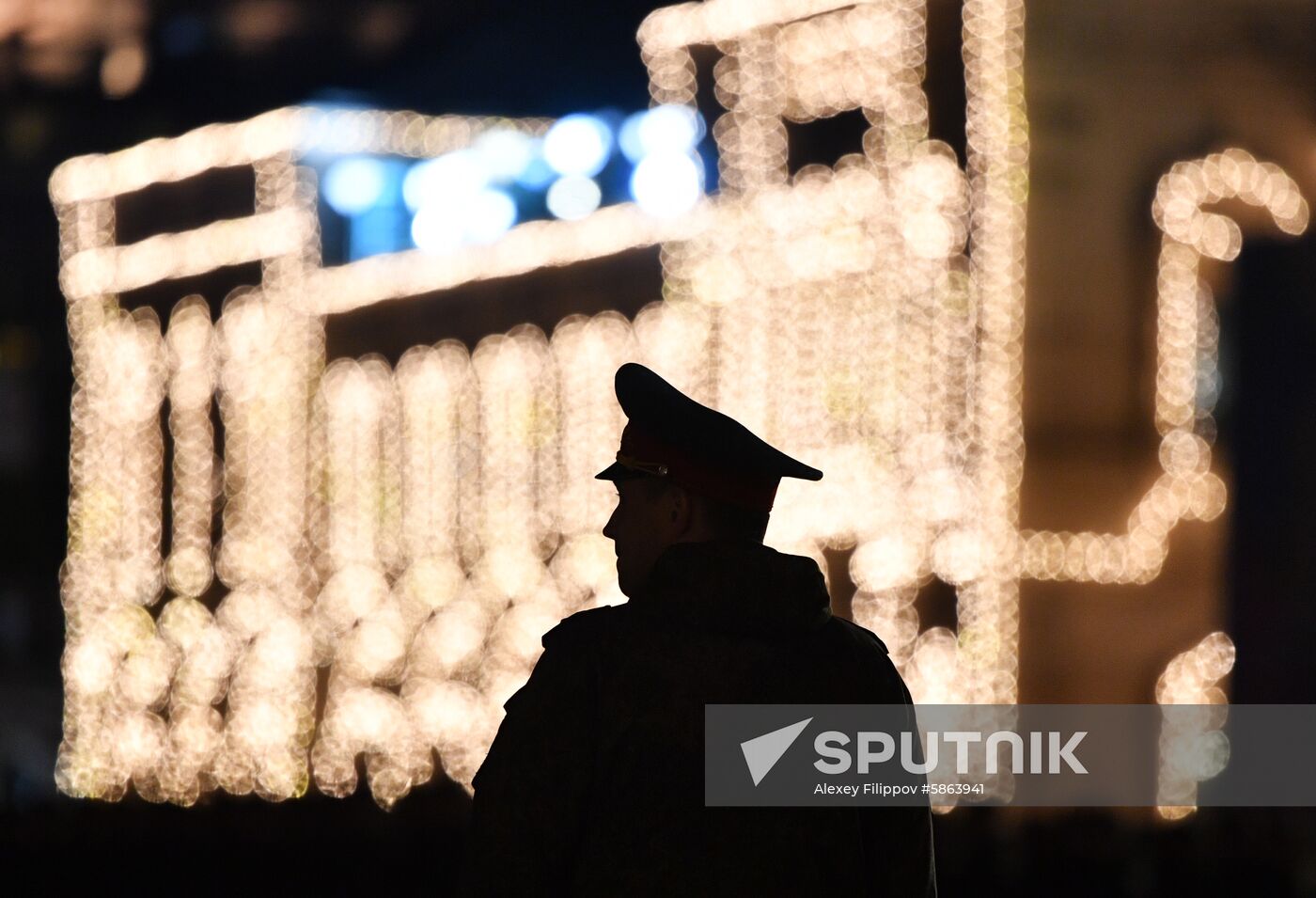 Russia Parade Rehearsal