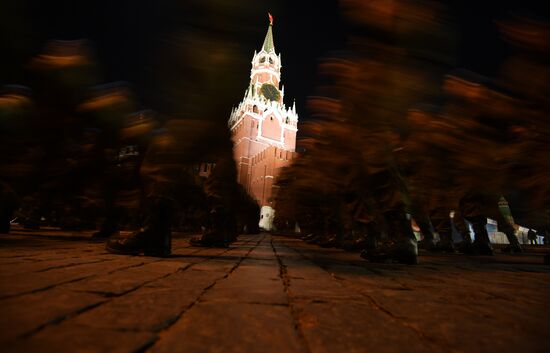 Russia Parade Rehearsal