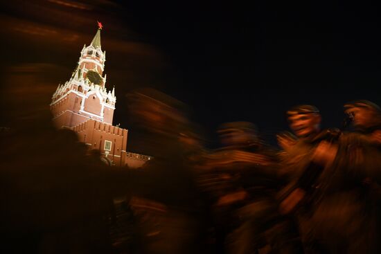 Russia Parade Rehearsal
