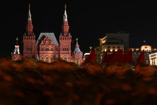 Russia Parade Rehearsal