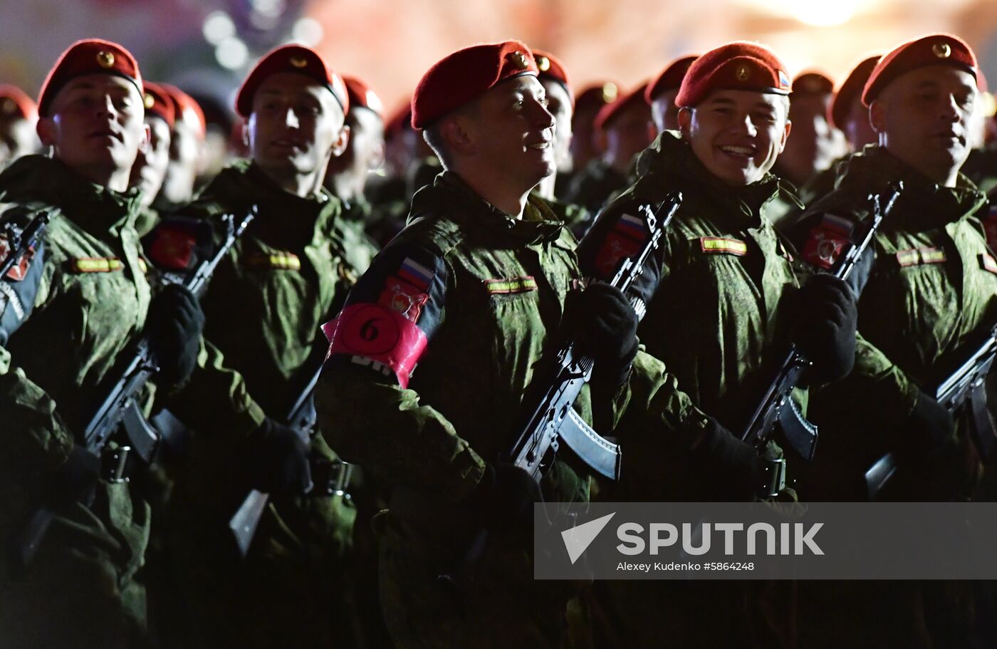 Russia Parade Rehearsal