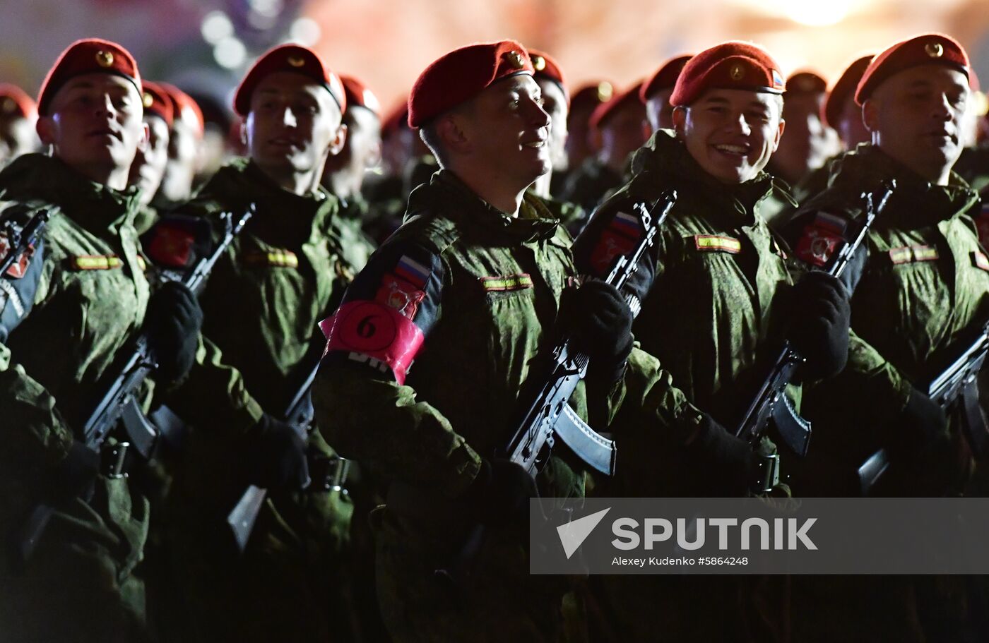 Russia Parade Rehearsal