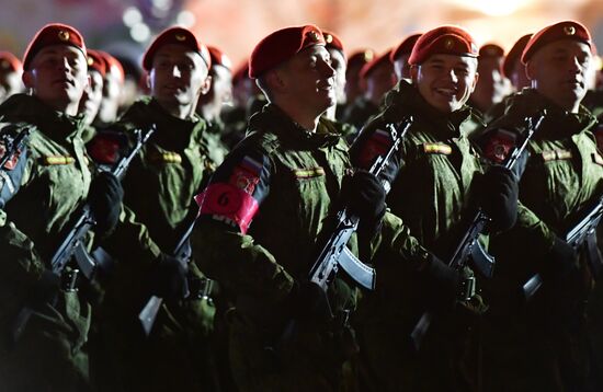 Russia Parade Rehearsal