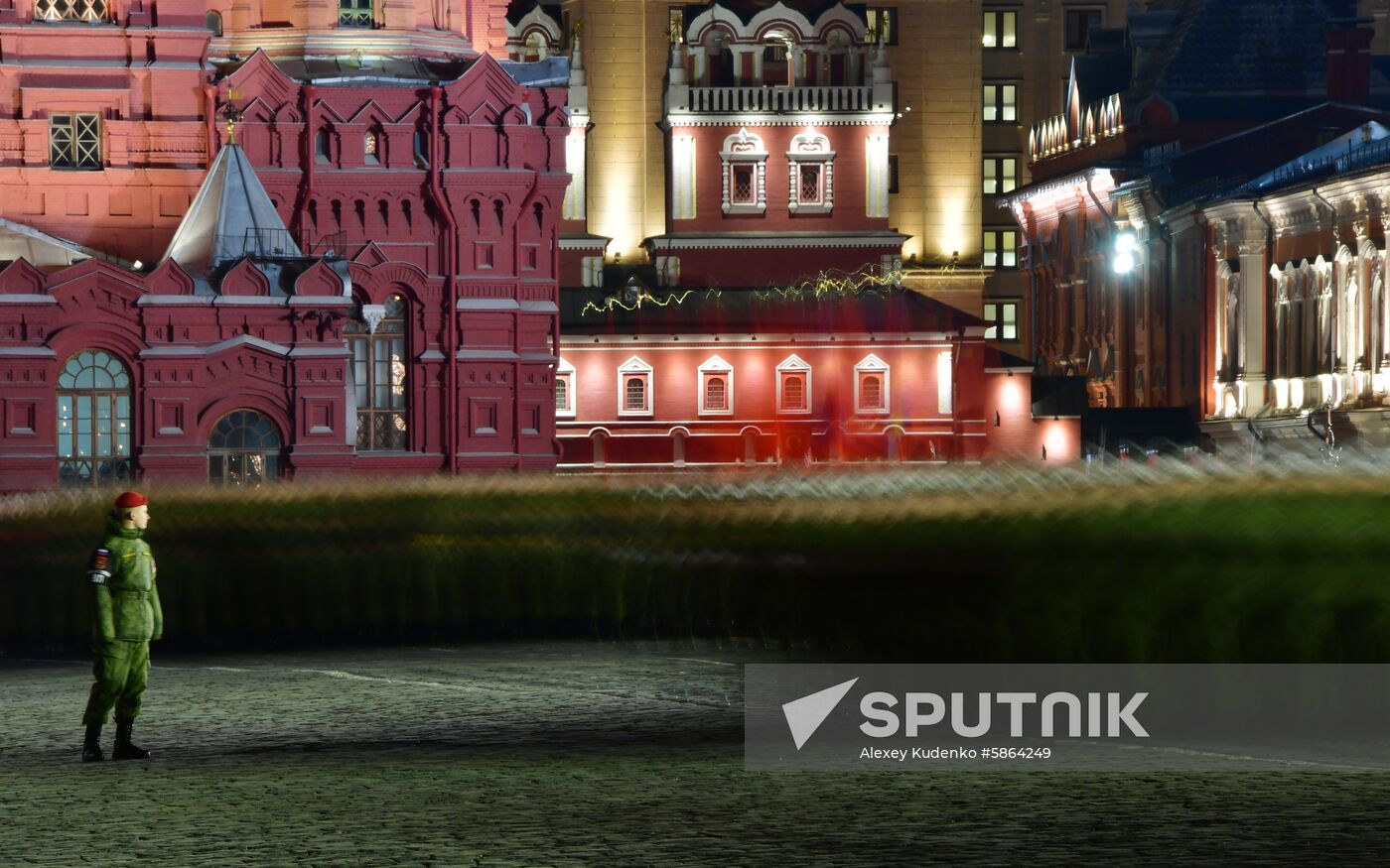 Russia Parade Rehearsal