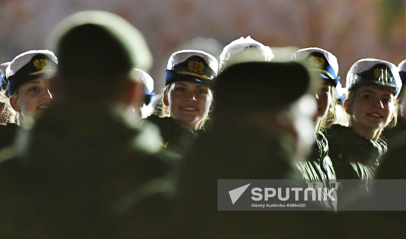 Russia Parade Rehearsal